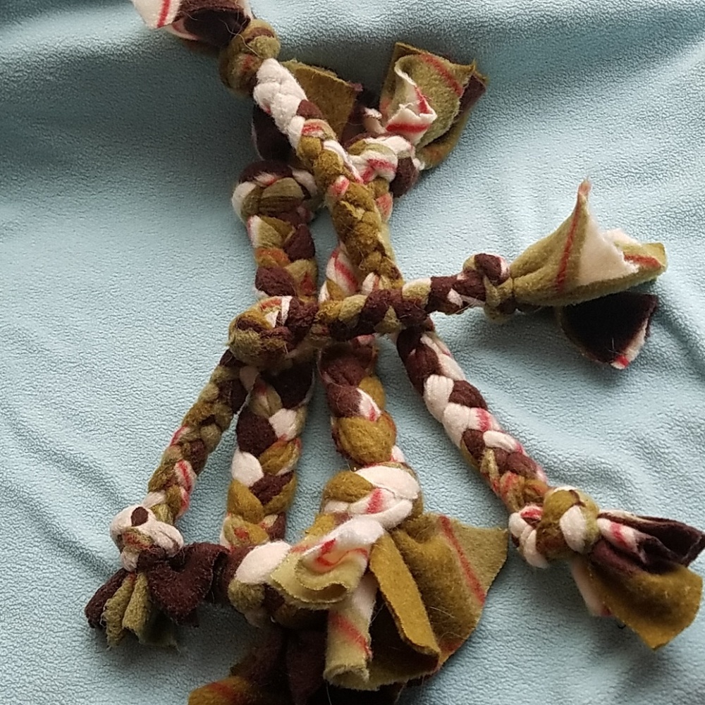 Braided dog rope toys